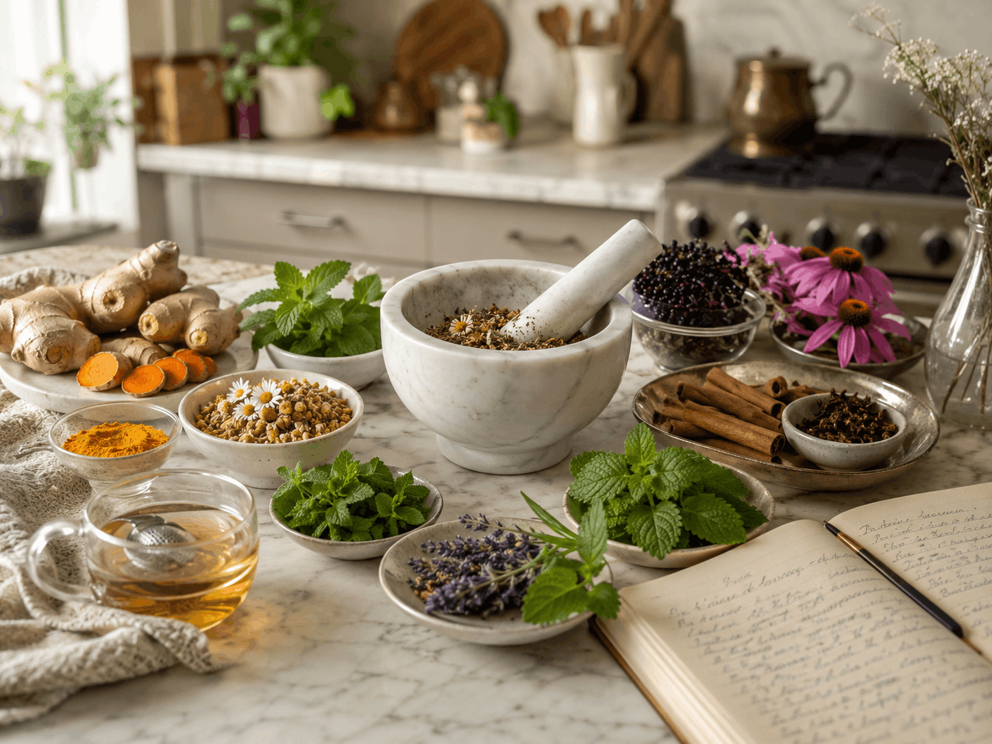 5 synergistic herb combinations that work better together